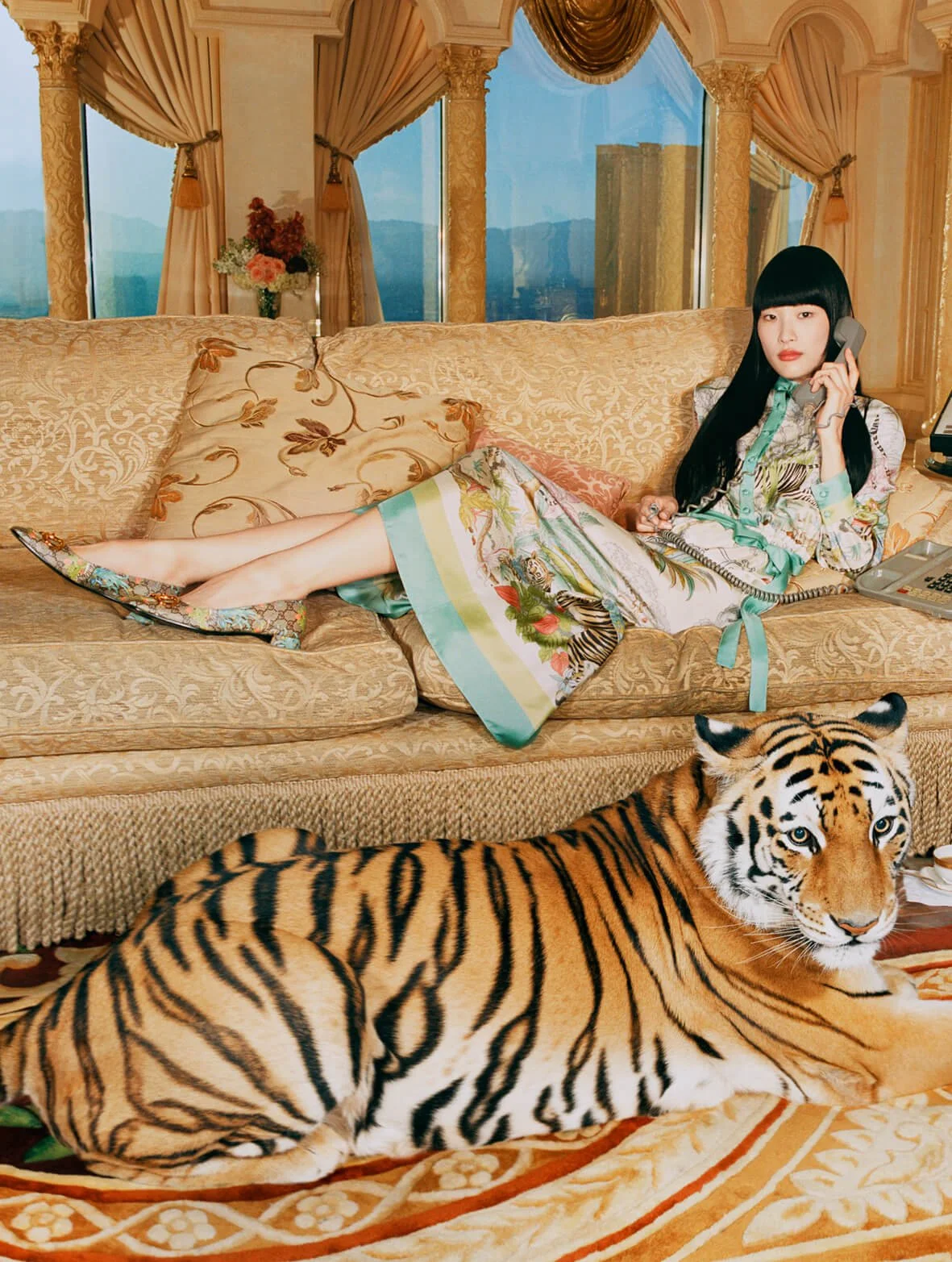 2022 新年 虎・Girl GUCCI古驰发布2022中国新年系列：GUCCI TIGER 珍藏挚选— Amazedaily
